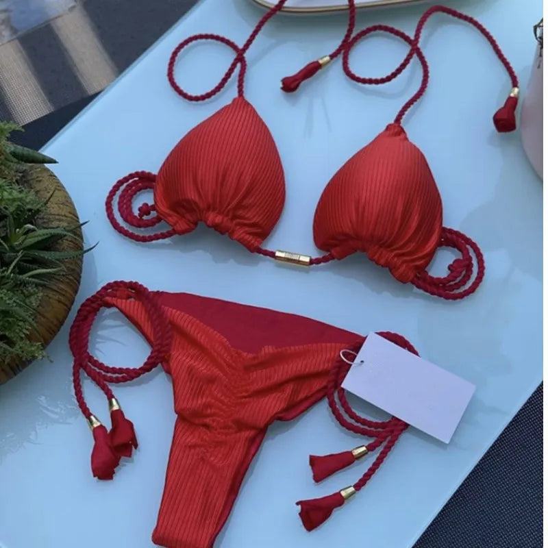 Wholesale Women's Swimwear Piece Bikini Set