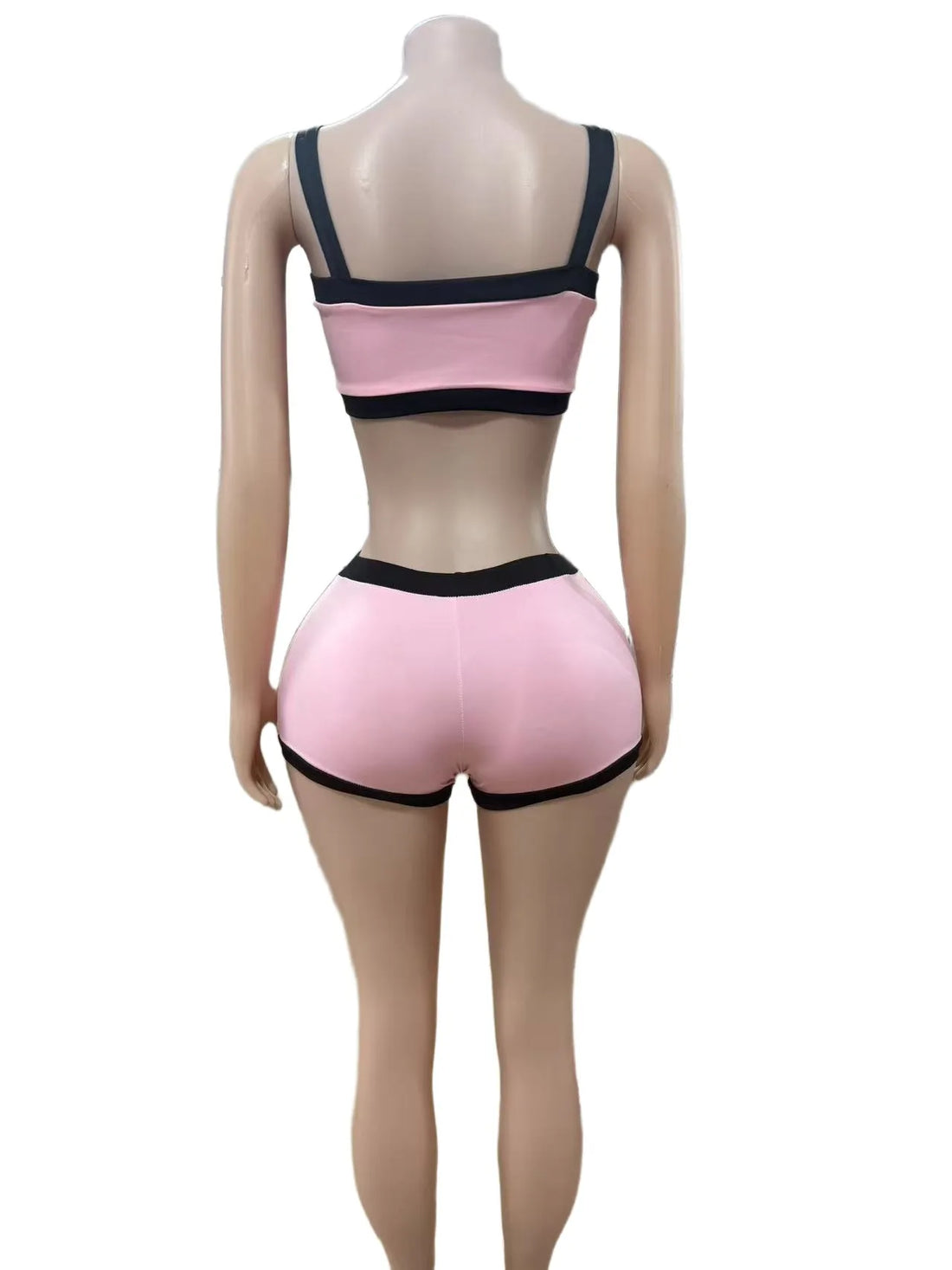 Joskaa Crop High Waist Two Piece Set - two piece set image 3