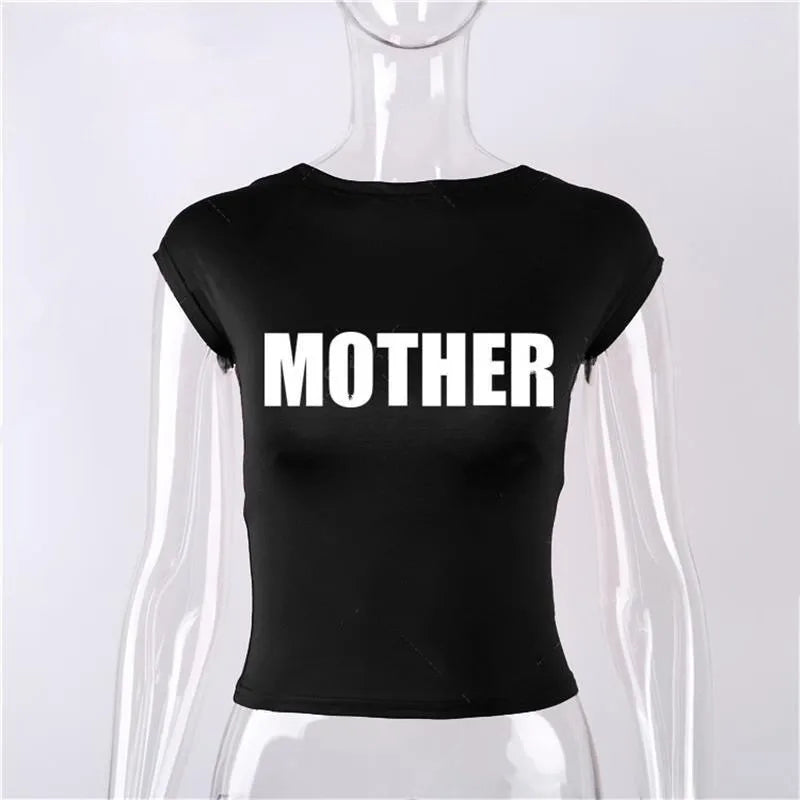 Women's Bodycon Women's Fashion Letter Printed T-shirts - Additional View 9