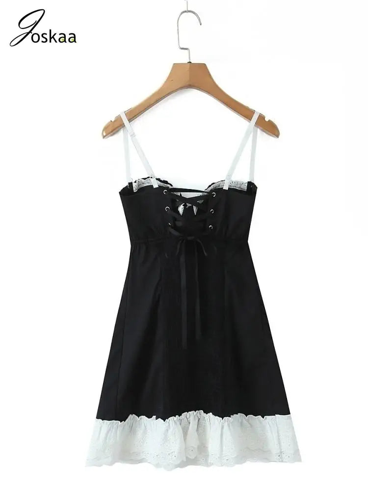 Women's Lace Backless Bodycon Mini Dress Picture Color – Back View