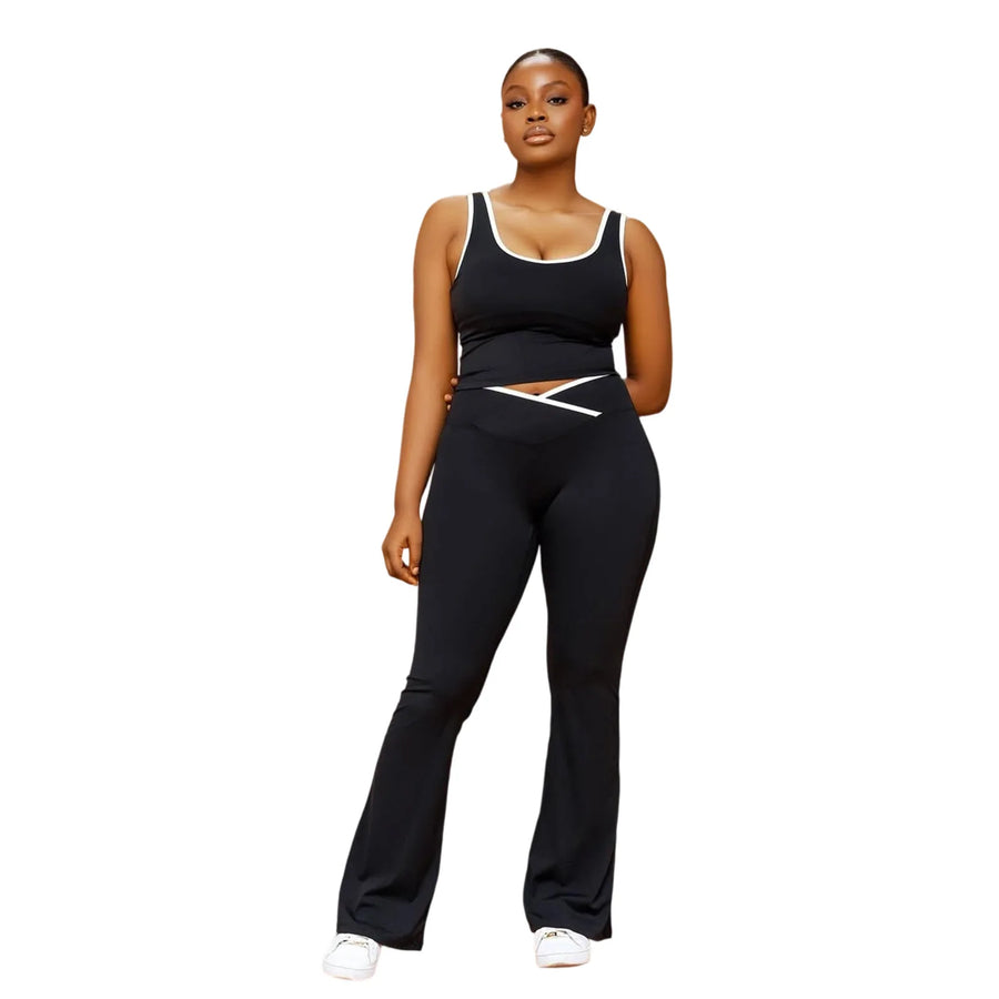 Women's Wide Leg Two Piece Set - Additional View 10