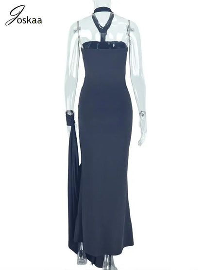 Women's Sleeveless Pleated Elegant Wrap Dress Red – Detail View