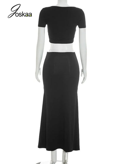 Women's Ruched Two Piece Set - Detail View