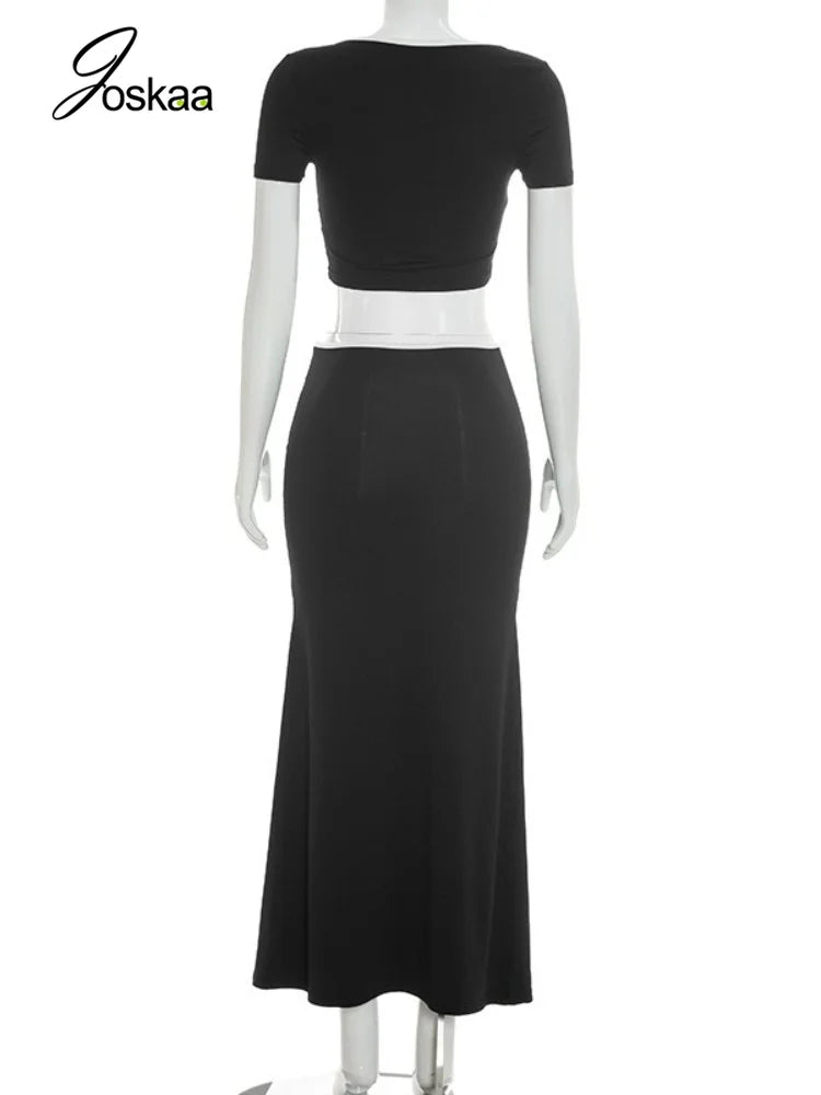Women's Ruched Two Piece Set - Detail View
