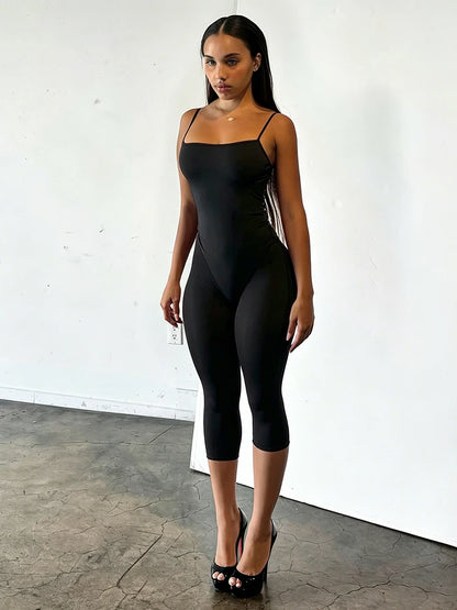 Wholesale Women's Backless Crop Bodycon Romper