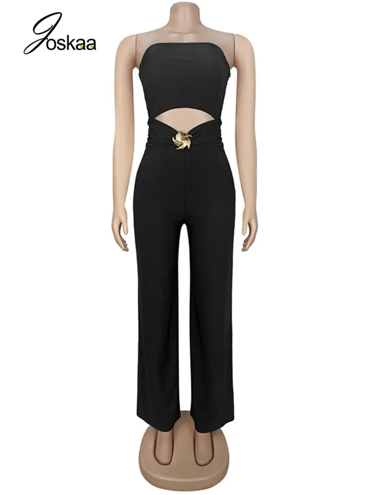 Joskaa Ruched Strapless Bodycon Romper - romper image 2
