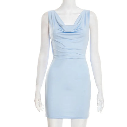 Joskaa Backless Sleeveless Bodycon Dress - bodycon dress image 7