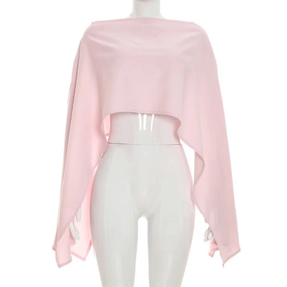 Wholesale Women's Solid Color Off Shoulder Top