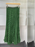 Dark Green Polka Dot