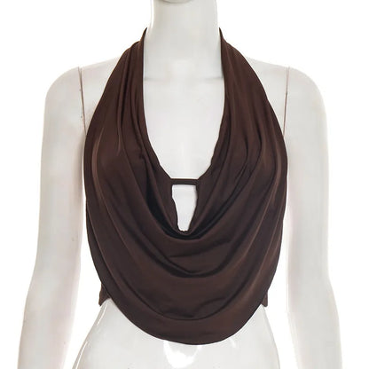 Joskaa Backless Halter Sleeveless Crop Top - top image 7