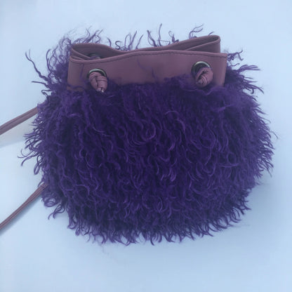 Wholesale Long Faux Fur Wool Shawl Accessory