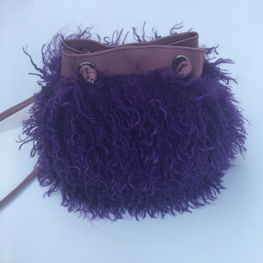 Wholesale Long Faux Fur Wool Shawl Accessory