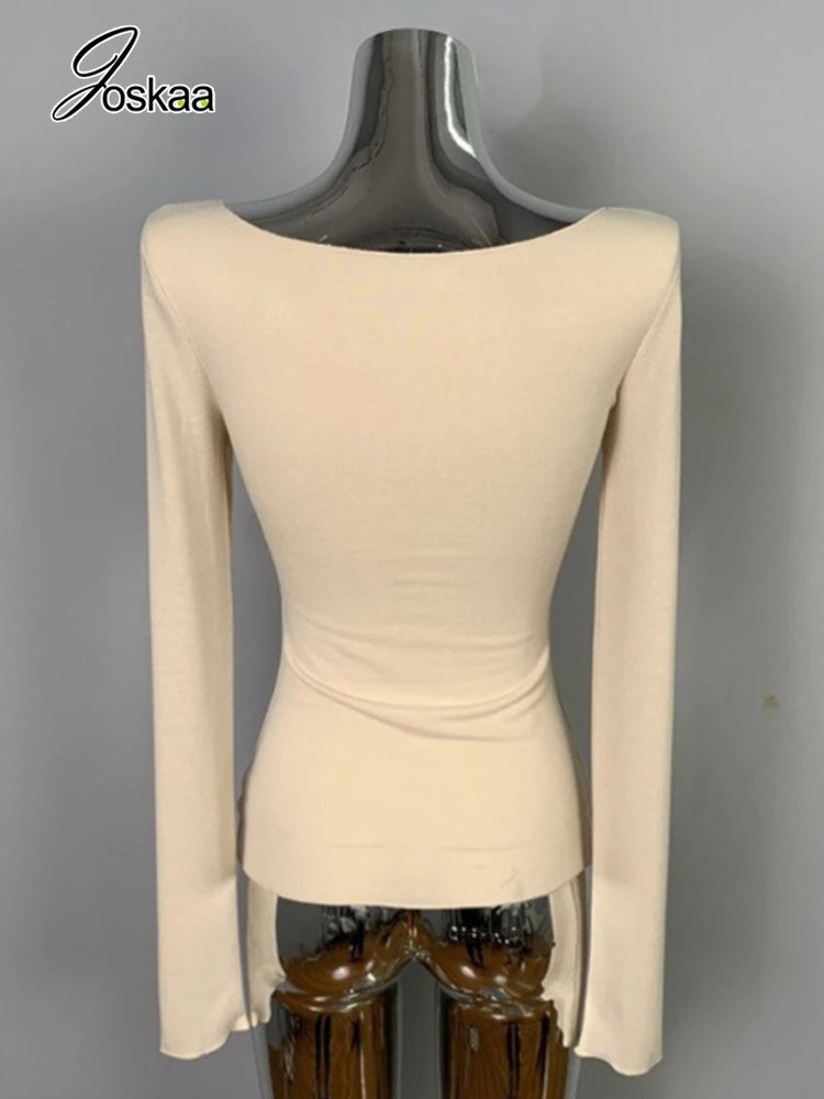 Wholesale Women's Mesh Long Sleeve Bodycon Top Carbon – Back View