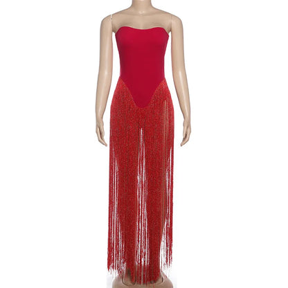 Joskaa Strapless Bodycon Bodysuit Valentines Day Bodysuits - bodysuit image 6