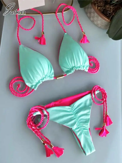 Wholesale Women's Swimwear Piece Bikini Set – Women's Fashion Wholesale – Front View