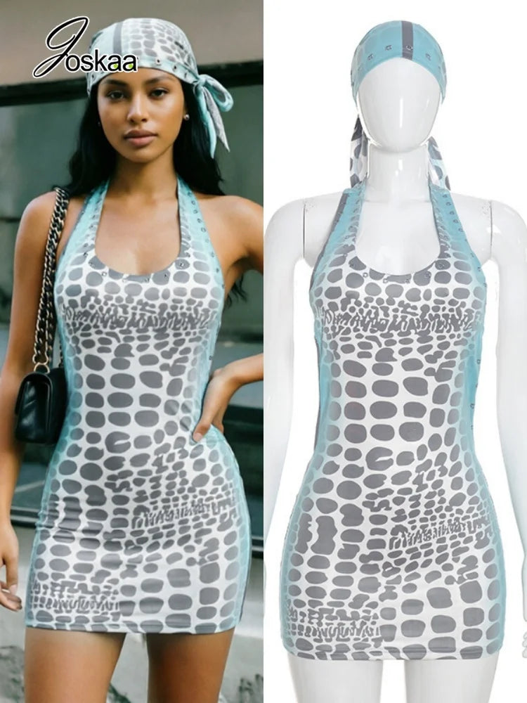 Women's Backless Bodycon Two Piece Set 7469 - Women's Fashion Wholesale - Front View
