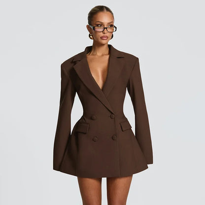 Wholesale Women's Long Sleeve Bodycon Mini Dress