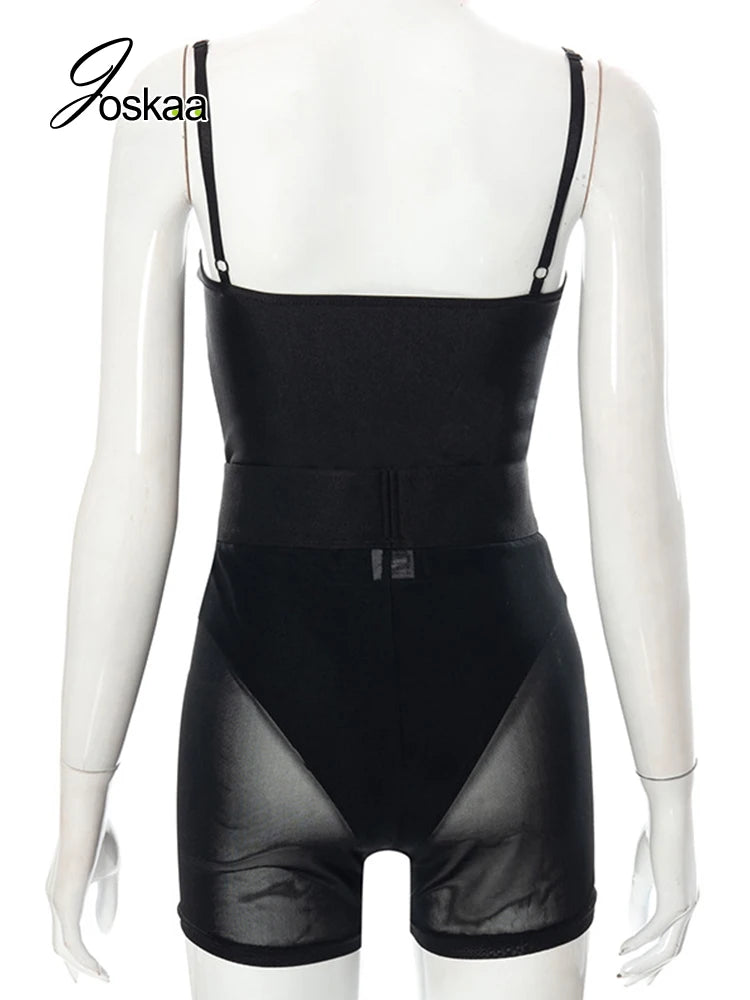 Wholesale Women's Mesh Sleeveless Two Piece Set 29 – Detail View