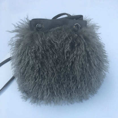 Wholesale Long Faux Fur Wool Shawl Accessory