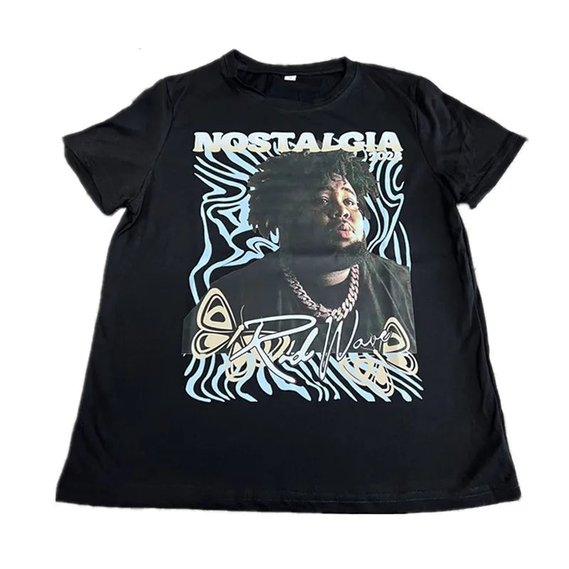 Women's Short Sleeve Portrait Shirts Top