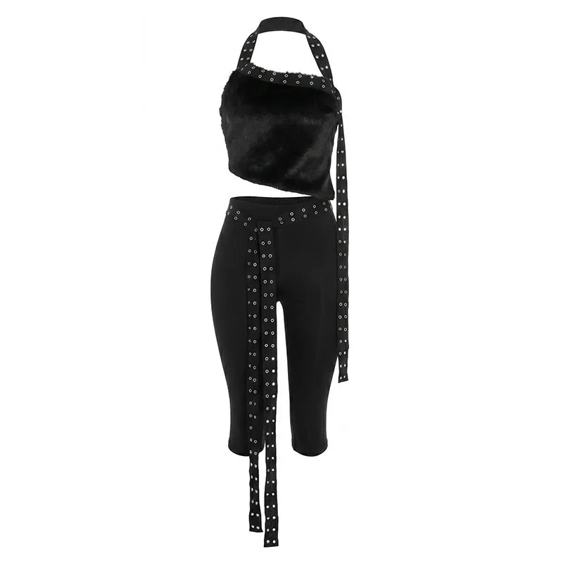 Women's Halter Two Piece Set - Additional View 7
