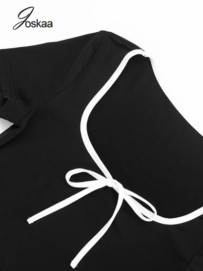Women's Ruched Two Piece Set - Model Wearing Style