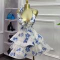 Backless Blue