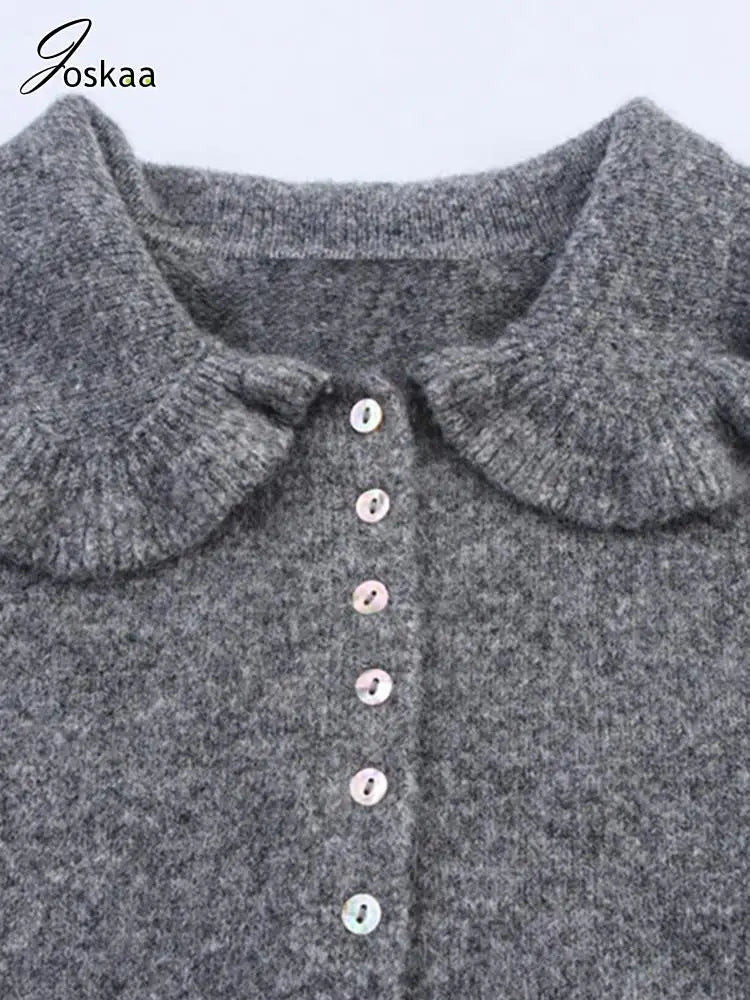 Wholesale Women's Knit Long Sleeve Ribbed Jacket As Picture – Front View