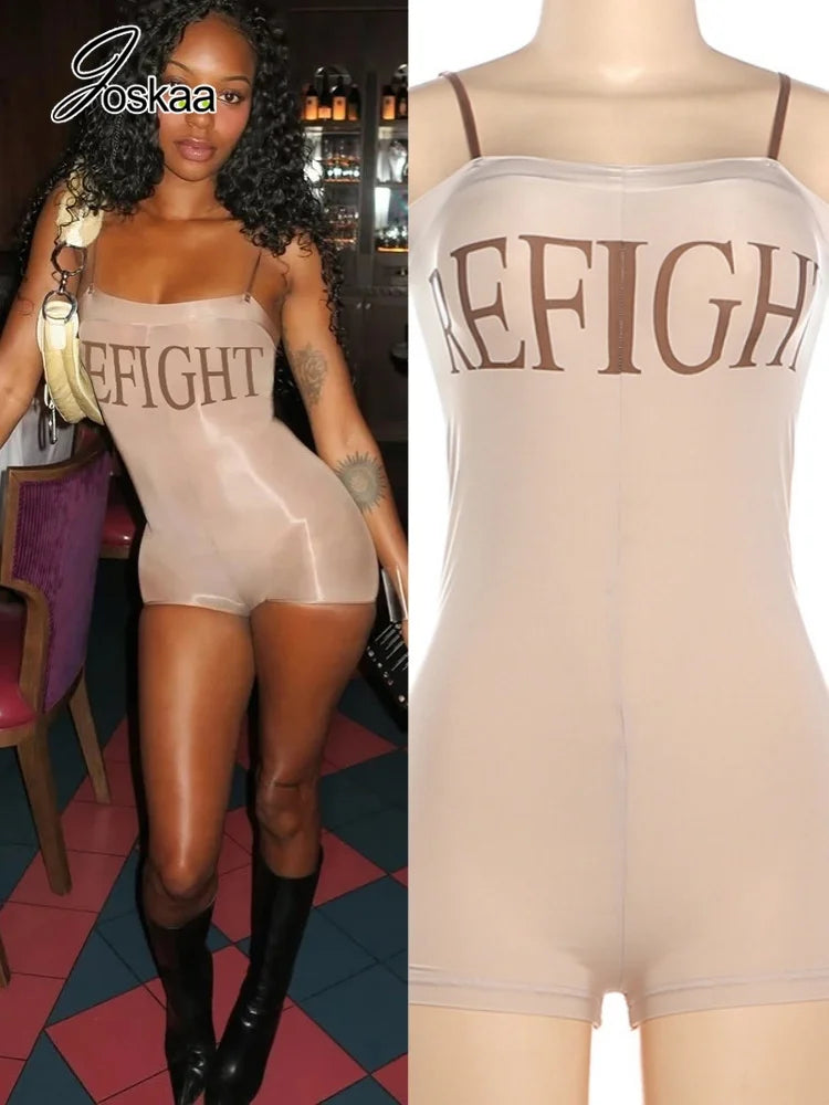 Women's Backless Sleeveless Bodycon Romper – Women's Fashion Wholesale – Front View