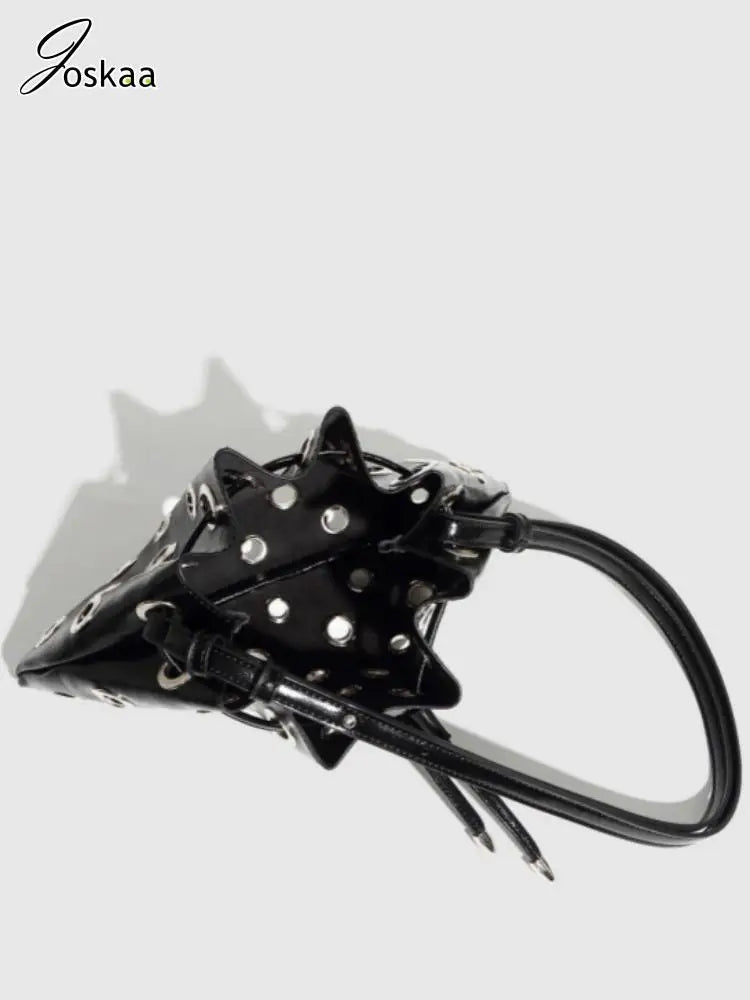Wholesale Faux Leather Cutout Fashion Accessory – Model Wearing Style