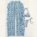 Blue Snakeskin