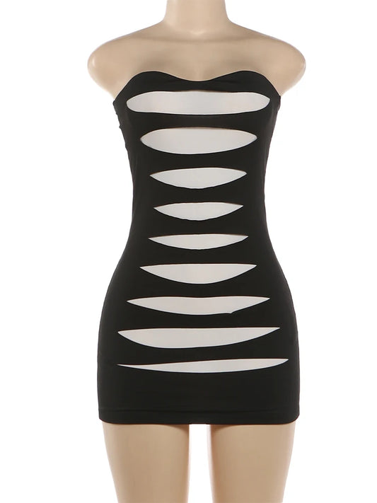 Joskaa Backless Sleeveless Bodycon Mini Dress - mini dress image 2