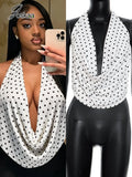 White Black Dot