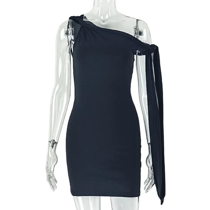 Joskaa Ruched Sleeveless Bodycon Mini Dress - mini dress image 5