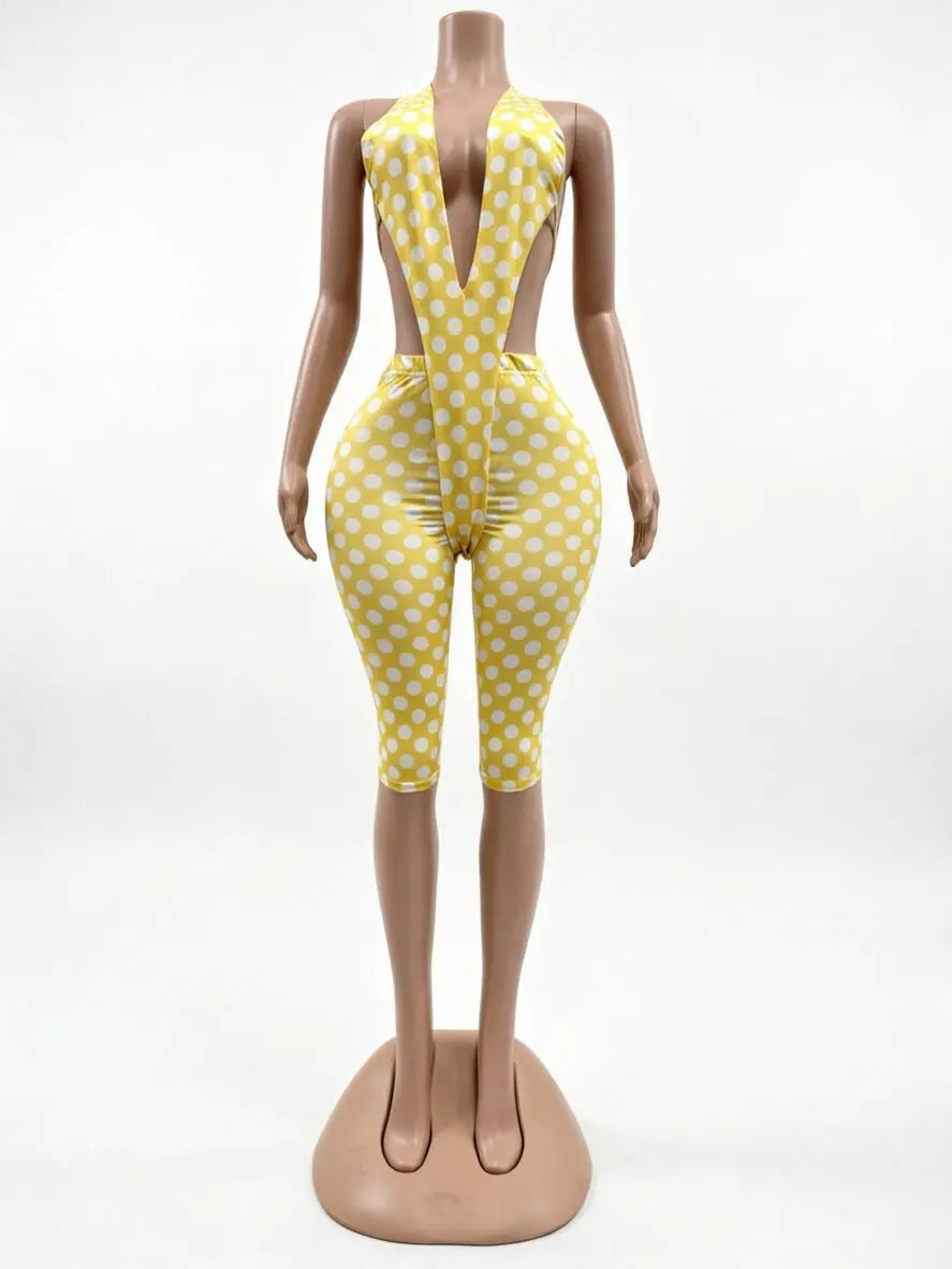 Joskaa Polka Dot Sleeveless Two Piece Set - two piece set image 8