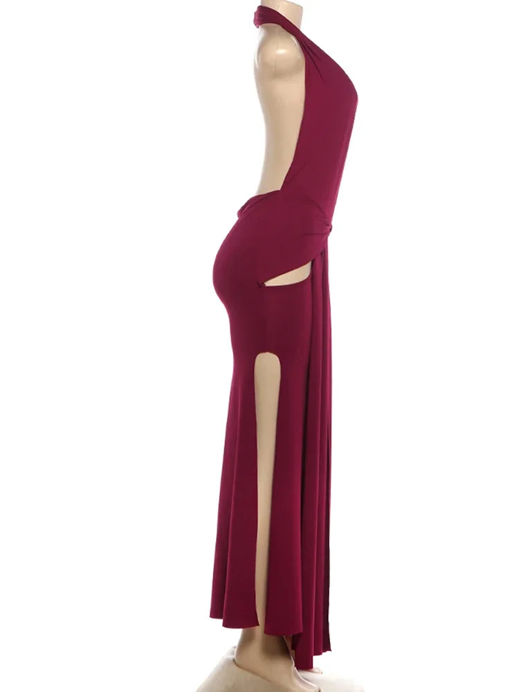 Joskaa Backless Halter Bodycon Dress - dress image 3