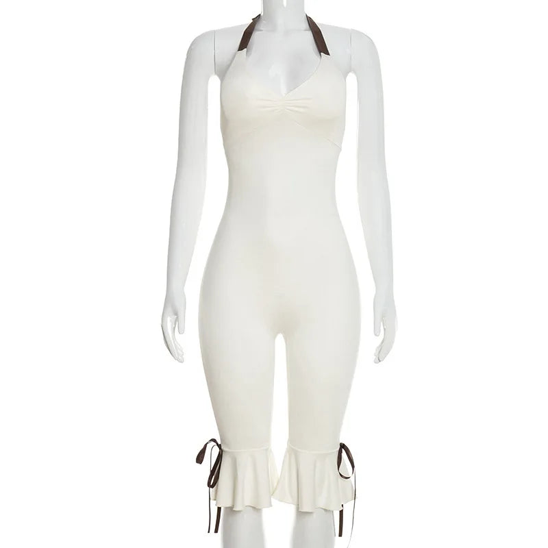 Joskaa Backless Halter Bodycon Romper - romper image 5