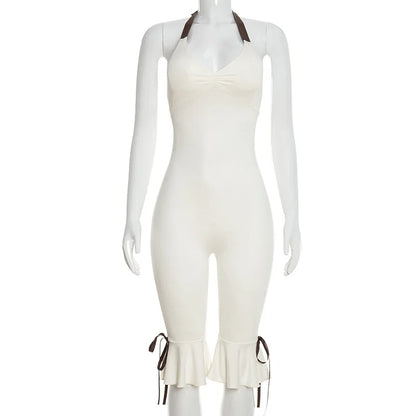 Joskaa Backless Halter Bodycon Romper - romper image 5
