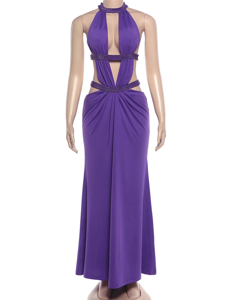 Joskaa Cutout Backless Bodycon Maxi Dress - maxi dress image 2