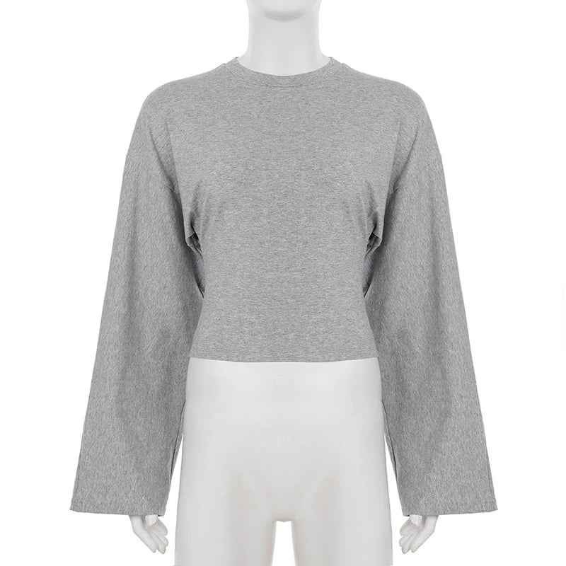 Women's Long Sleeve Fall T-shirt Basic Top