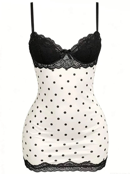 Women's Floral Print Lace Backless Sleeveless Mini Dress - Detail View 16