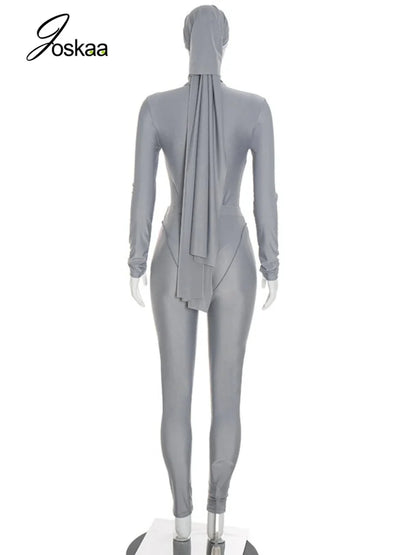 Women's Long Sleeve Two Piece Set 5229 - Detail View
