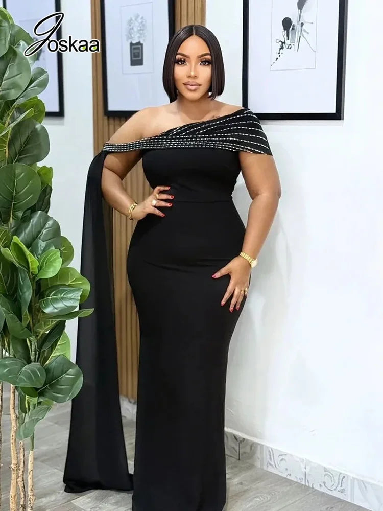 Women's Rhinestone Sleeveless Bodycon Maxi Dress – Women's Fashion Wholesale – Front View