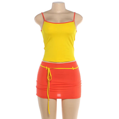Women's Backless Bodycon Two Piece Set - Additional View 13