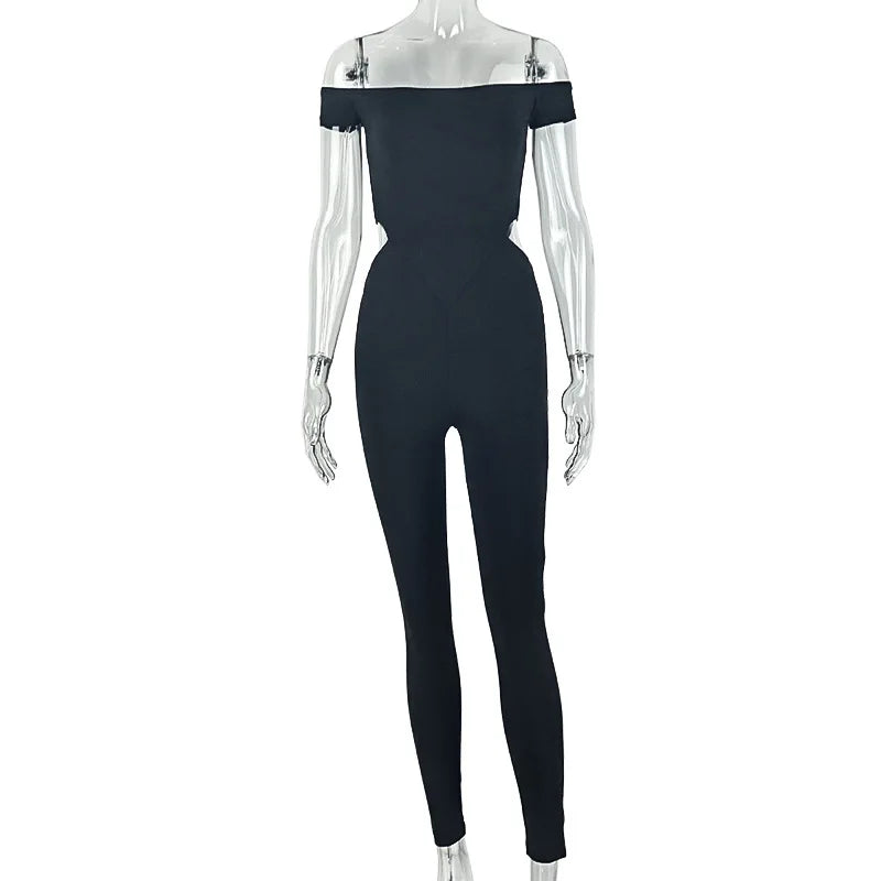 Women's Cutout Sleeveless Bodycon Romper - Additional View 7