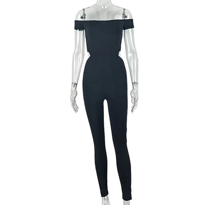 Women's Cutout Sleeveless Bodycon Romper - Additional View 7
