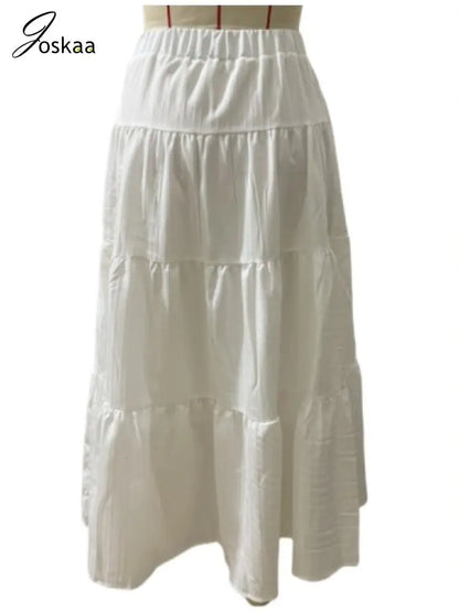 Women's Lace Skirt Elegant White Bikini Set White – Detail View