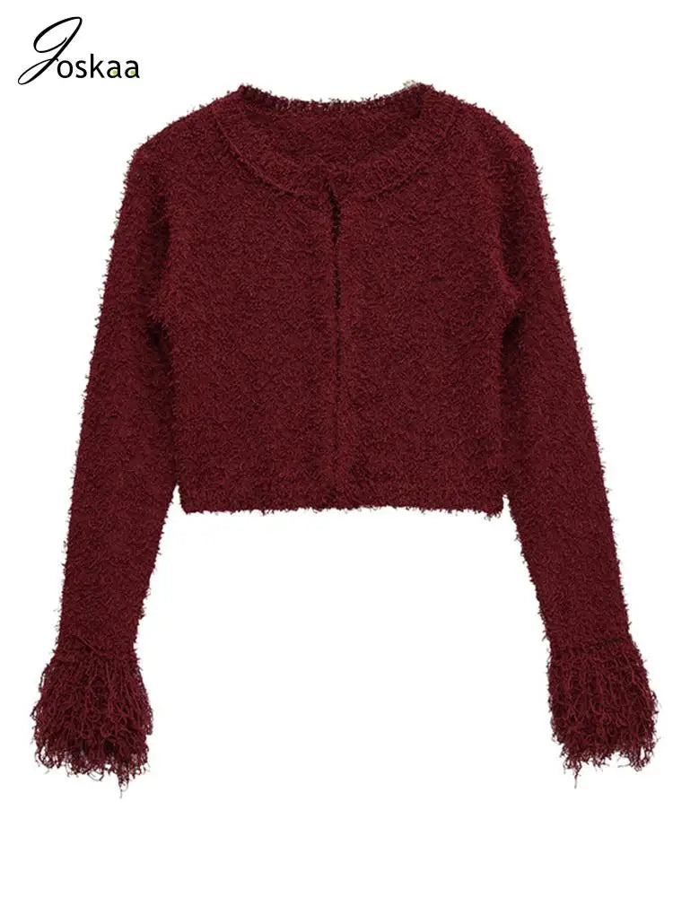 Wholesale Women's Ribbed Knit Long Sleeve Top – Back View