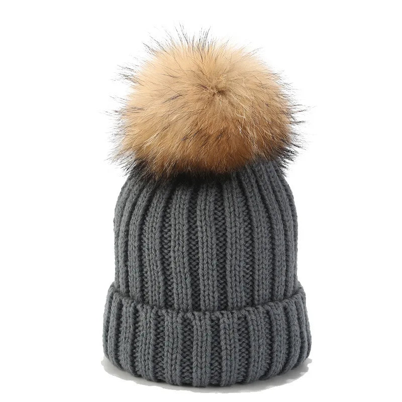 Wholesale Women's Ribbed Knit Beanie Hat