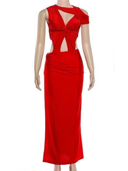 Joskaa Backless Sleeveless Bodycon Maxi Dress - maxi dress image 5
